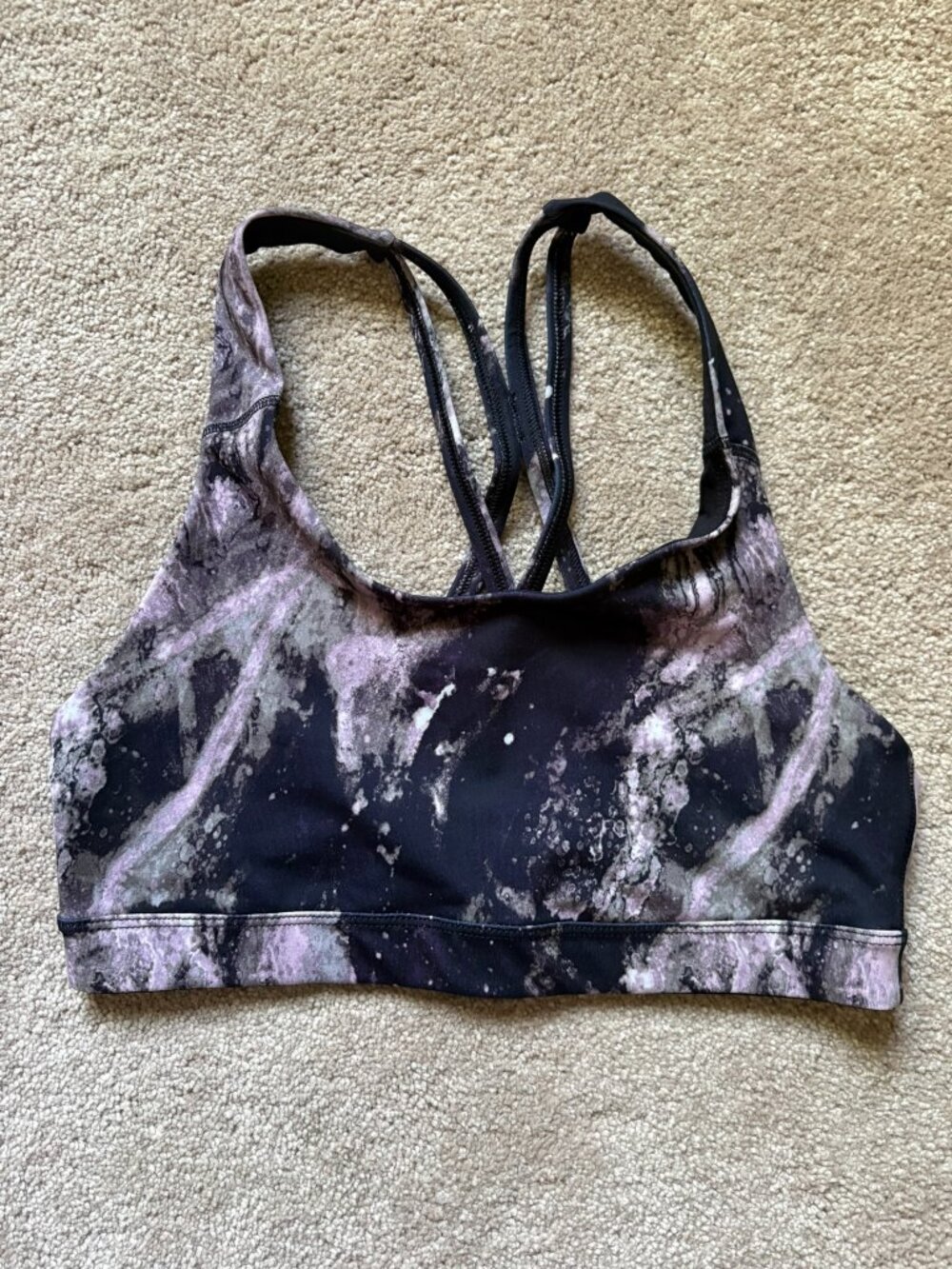 Old Navy Active PowerPress Strappy Sports Bra